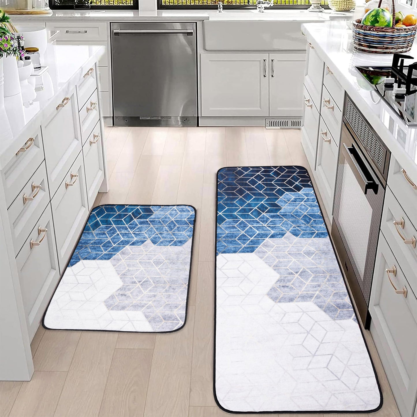 Kuber Industries Kitchen Mat Set - Elegant kitchen style