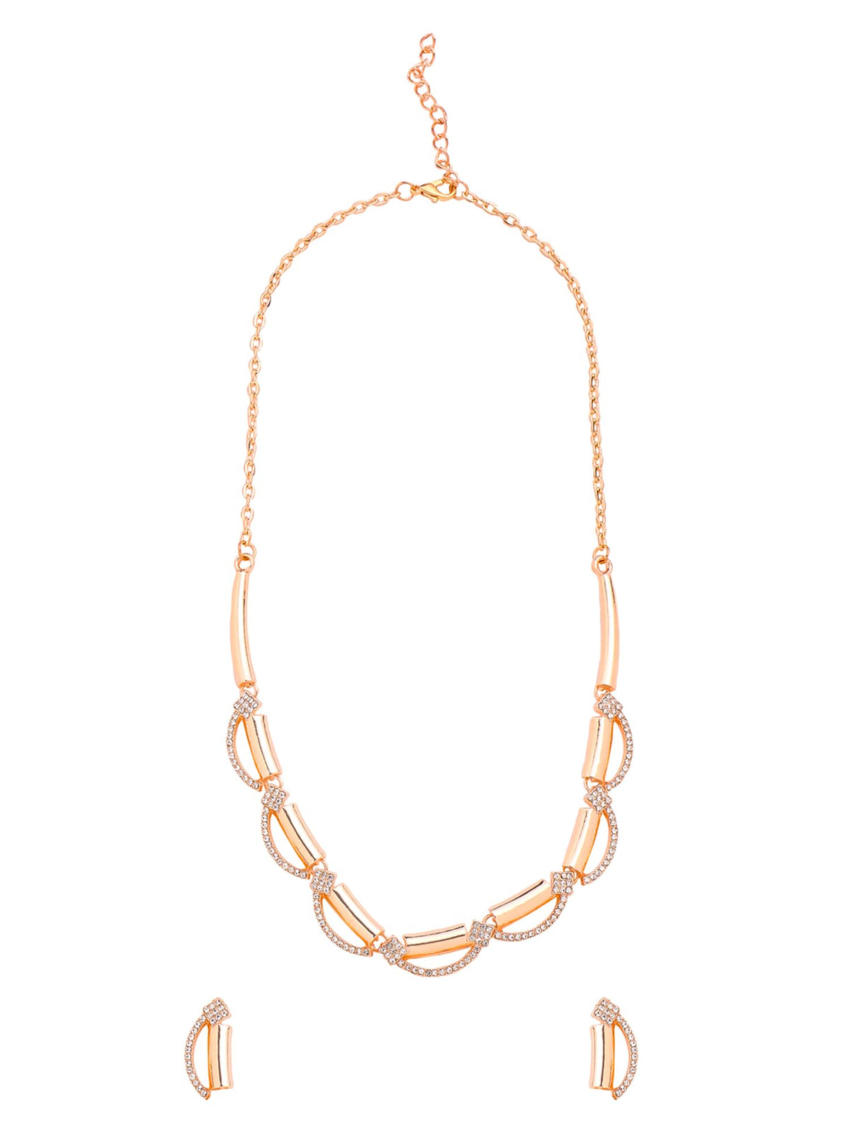 Yellow Chimes Necklace Set - Elegant Birthday Gift