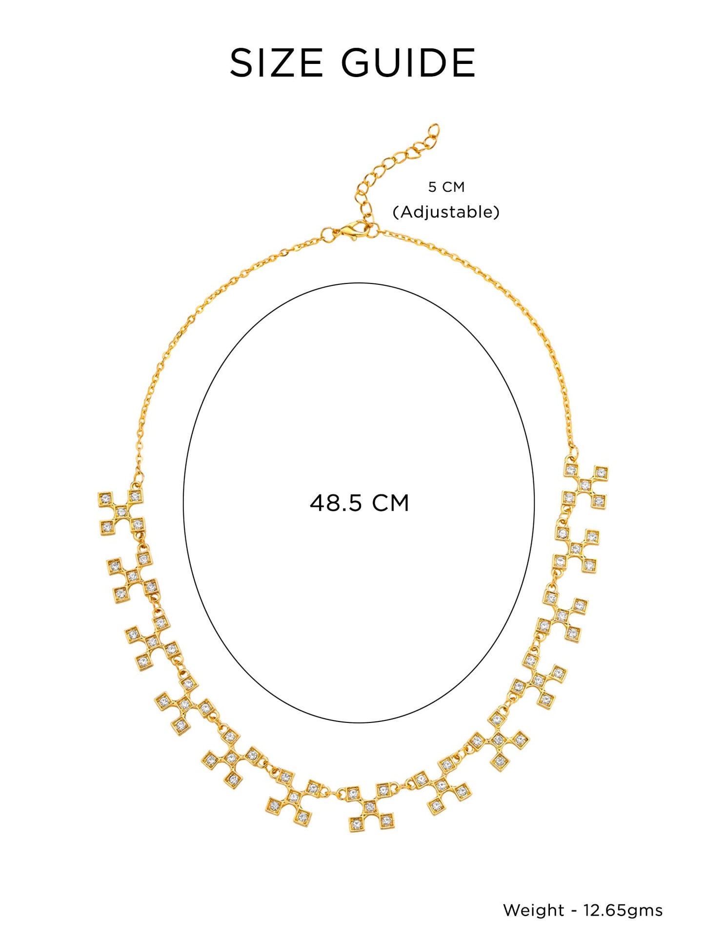Yellow Chimes adjustable necklace - Ideal for all occasions