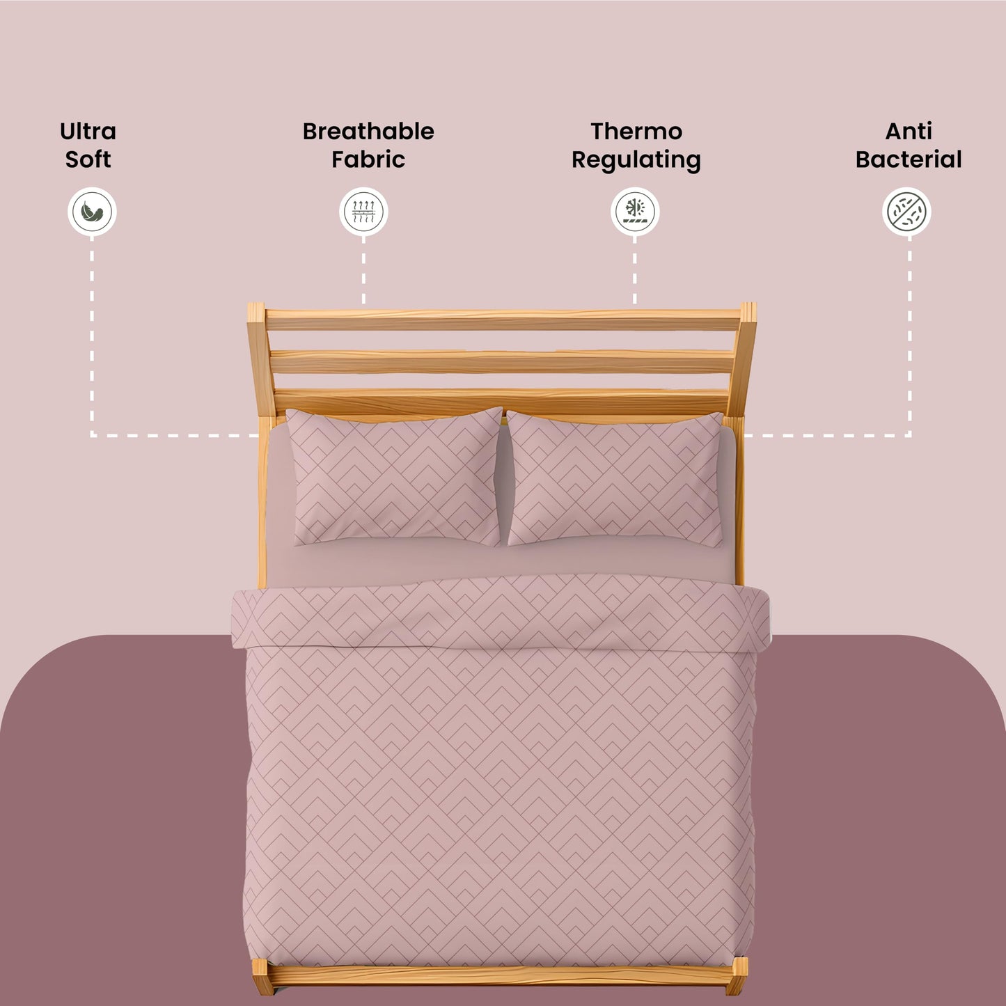 Mush bamboo bedsheet - Perfect fit for queen size bed