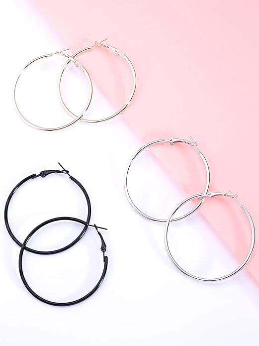 Yellow Chimes multicolor hoop earrings - fashionable accessory for parties