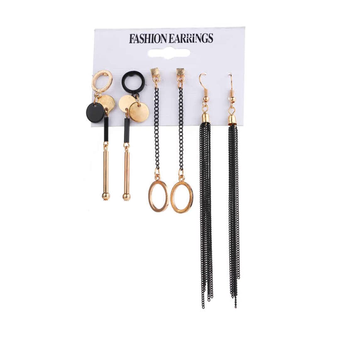 Yellow Chimes long dangler earrings - stylish accessory for women