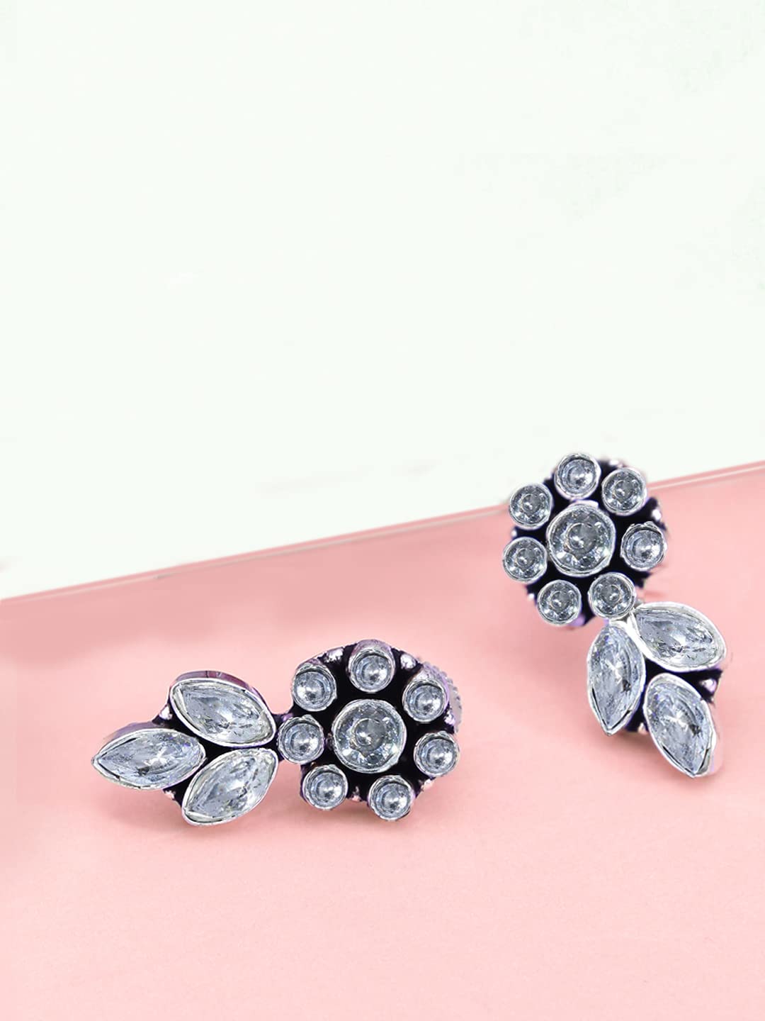 Yellow Chimes Floral Drop Earrings - Perfect for Anniversaries