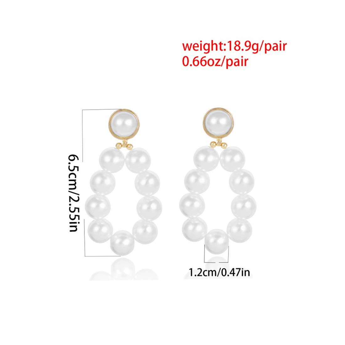 Yellow Chimes Pearl Collection - Stylish earrings for casual wear