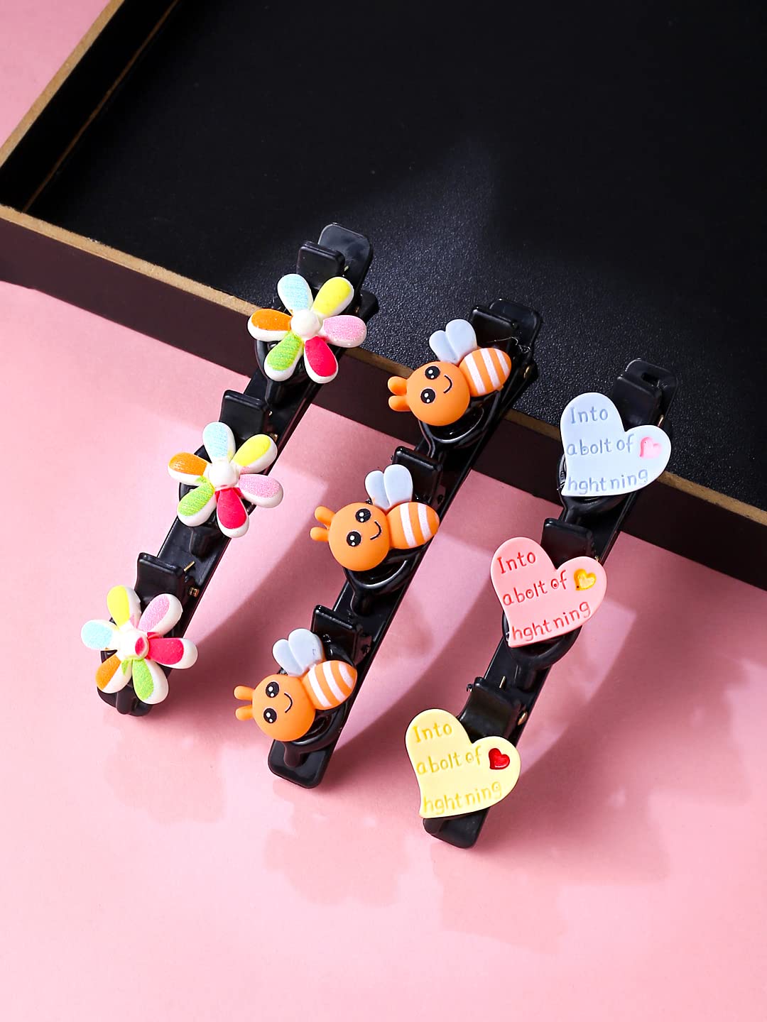 Yellow Chimes alligator hair clip - Everyday hair styling