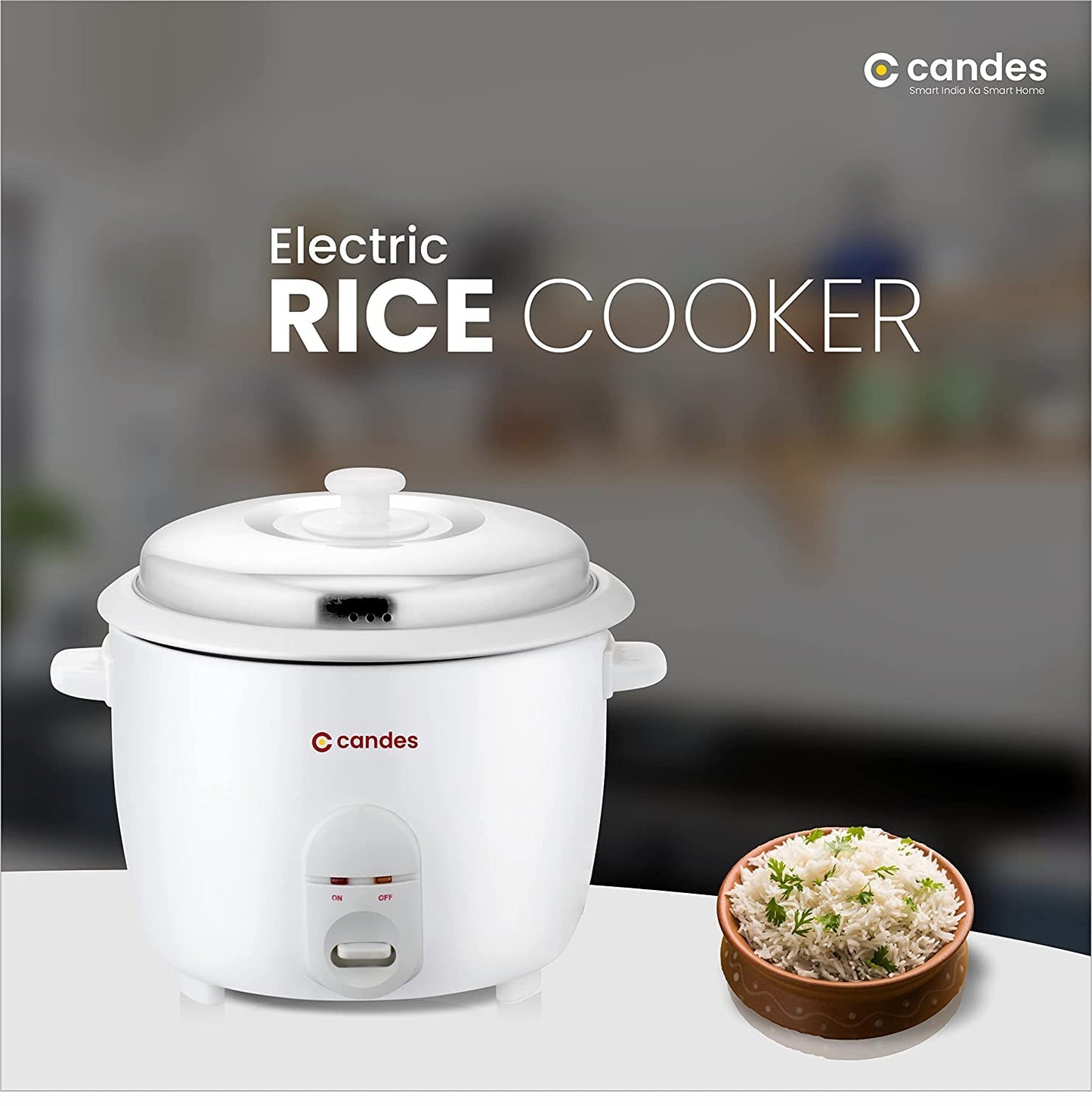 Candes aroma rice cooker - cooking rice effortlessly