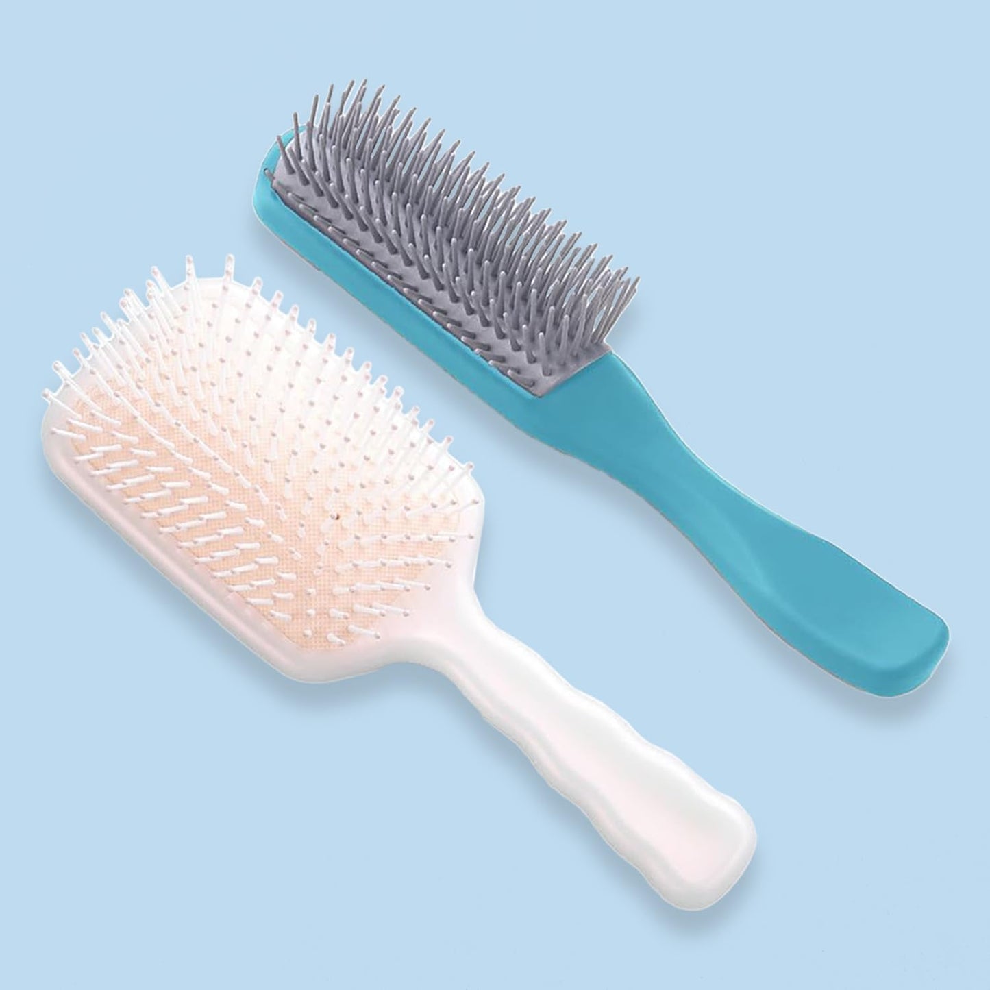 Kuber hair brush - detangling wet hair