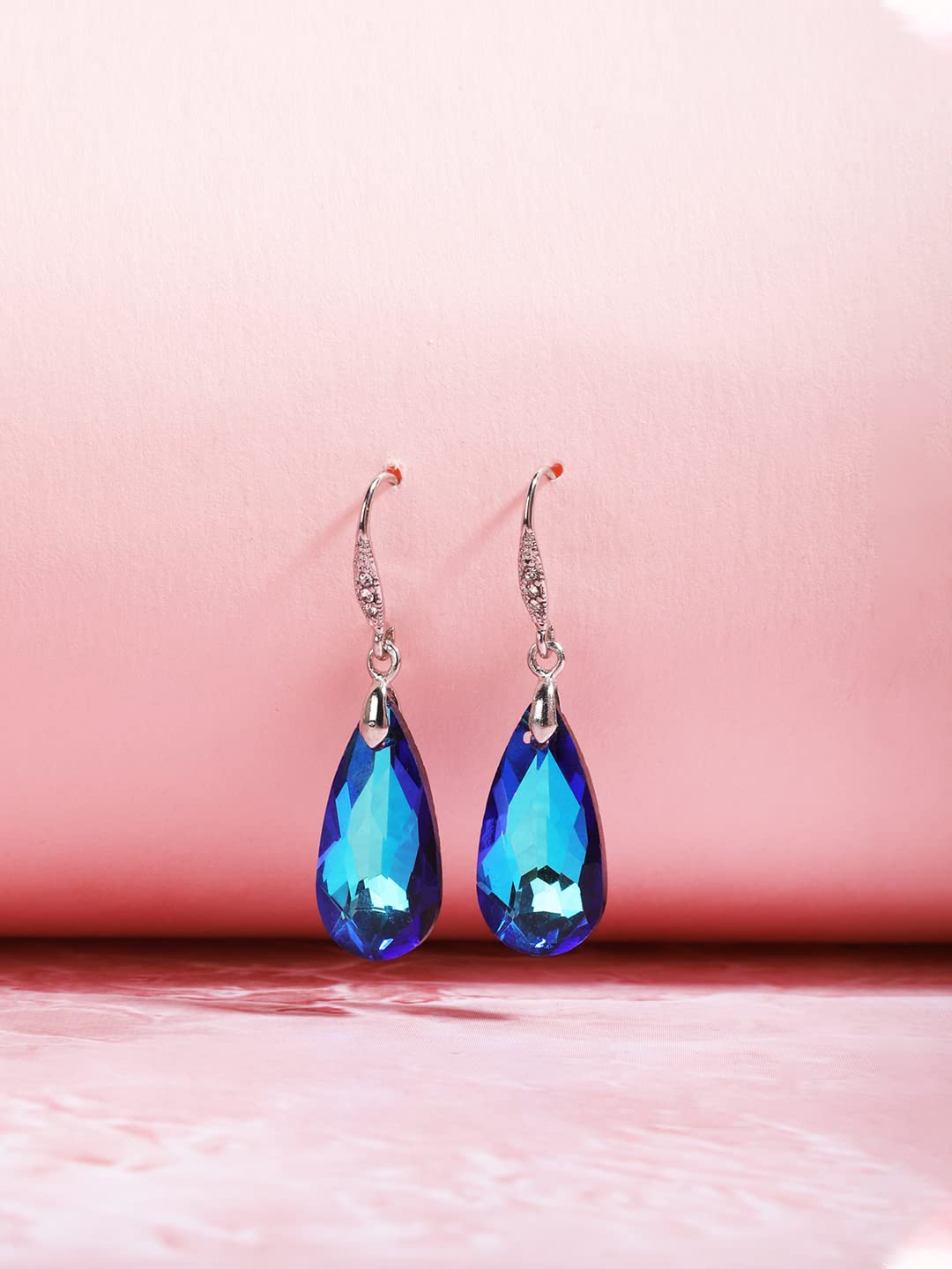 Yellow Chimes drop earrings - sparkling accessory for casual events