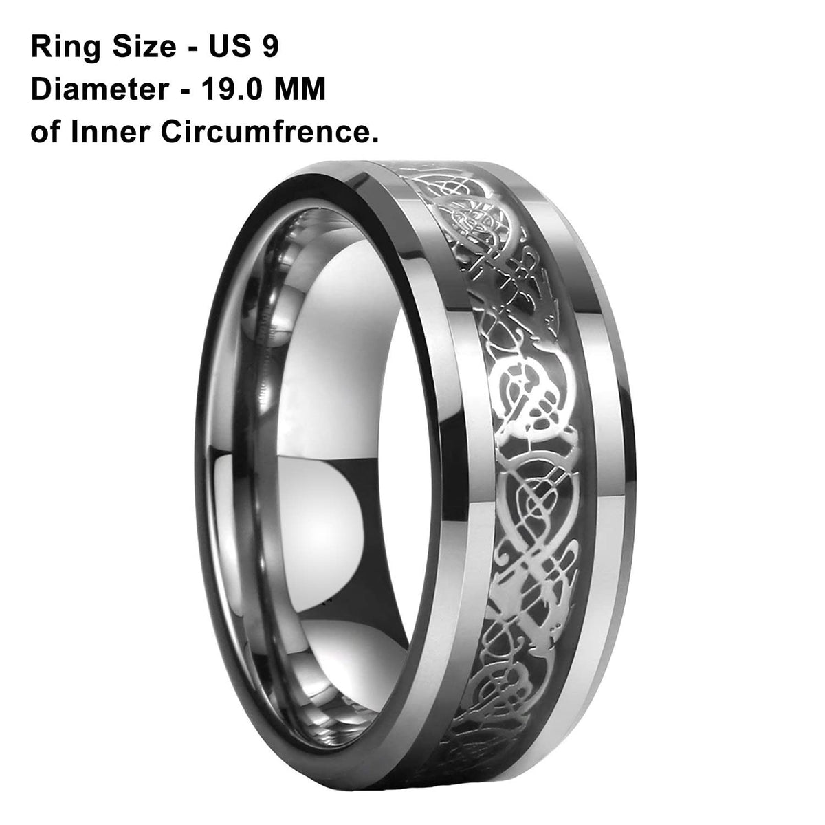 Yellow Chimes Silver Ring - Gift for Him