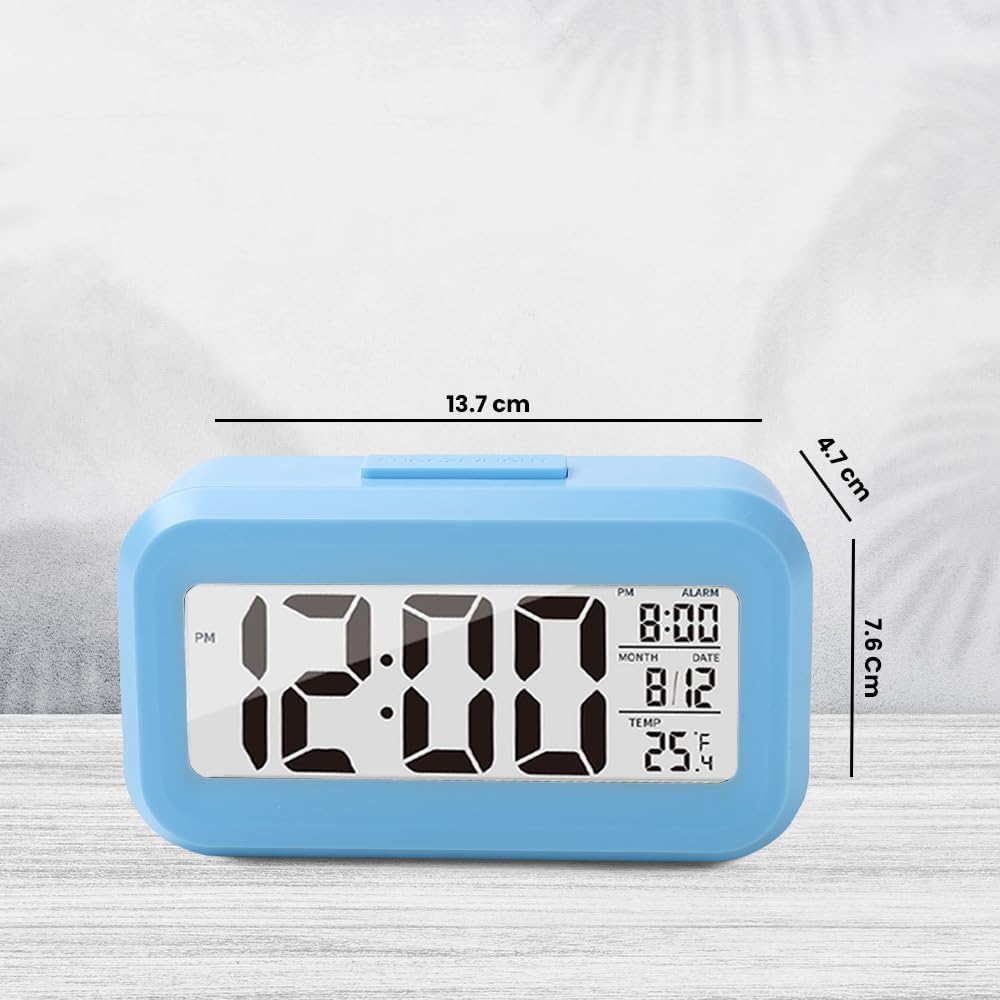 Kuber ABS Digital Alarm Clock - Bedroom Use