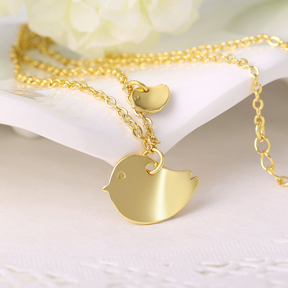 Yellow Chimes gold plated pendant - stunning fashion jewellery