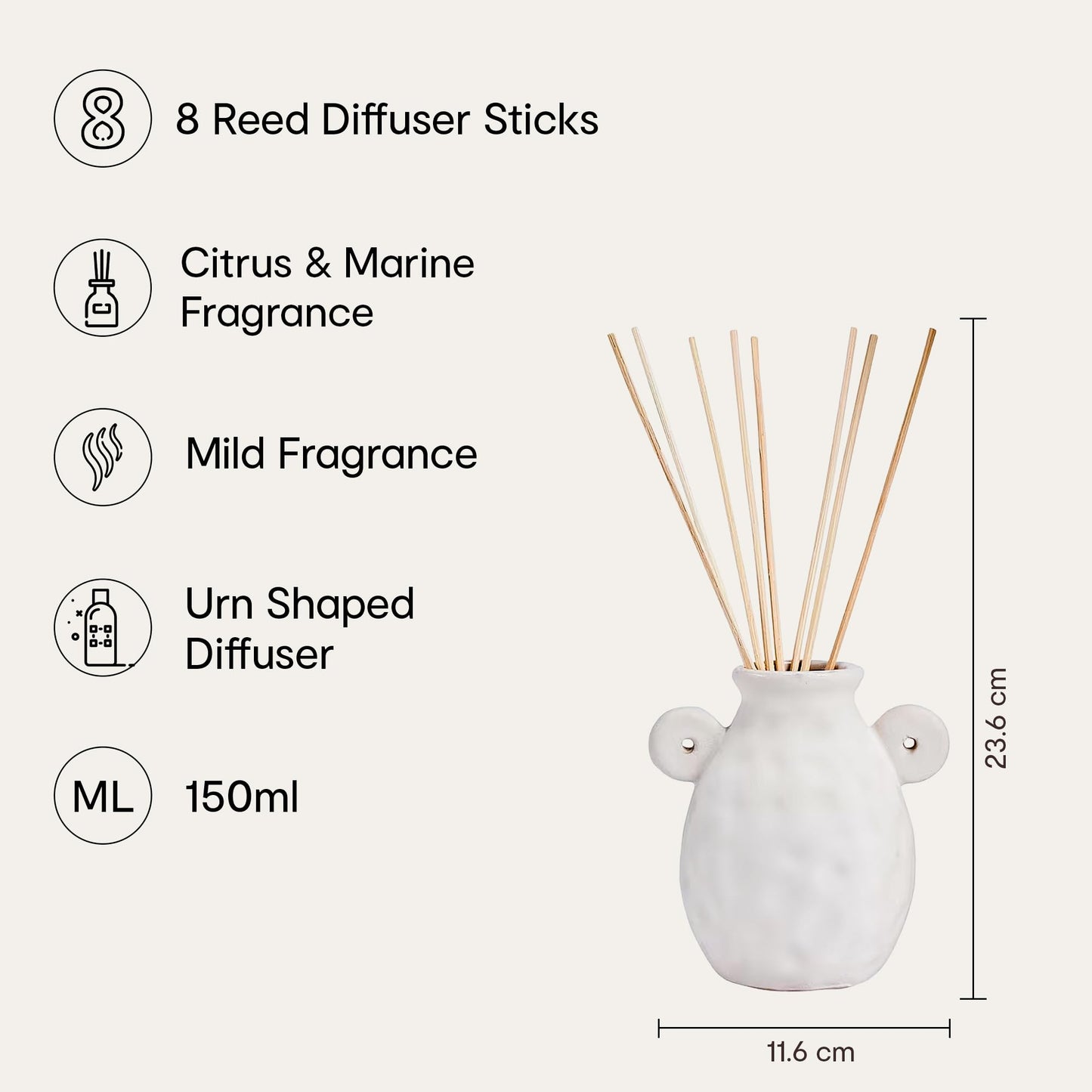 Anko Reed Diffuser Set - Office Relaxation