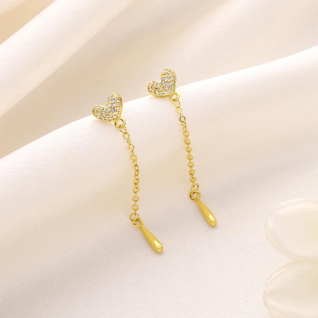 Yellow Chimes Earrings - Perfect for Anniversaries
