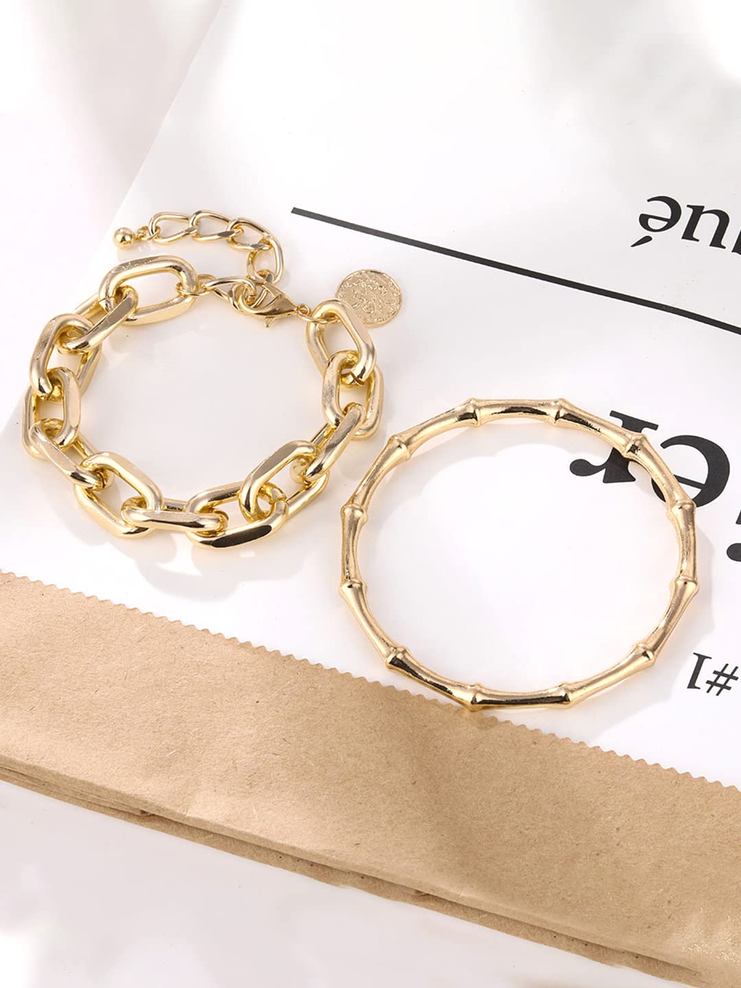 Yellow Chimes Combo Bracelets - Perfect for casual outings