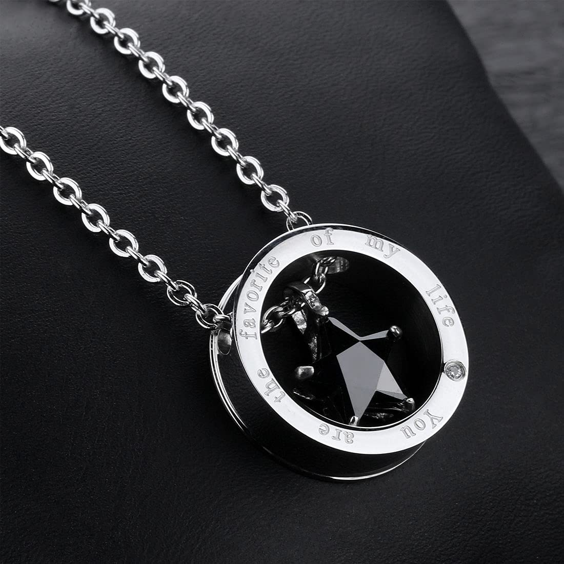 Yellow Chimes stainless steel star pendant - trendy accessory for casual wear