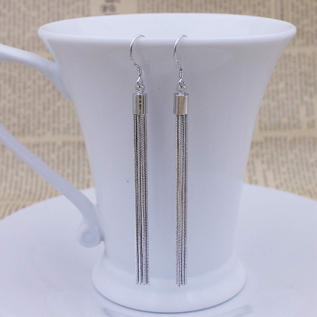 Yellow Chimes Dangler Earrings - stunning anniversary present