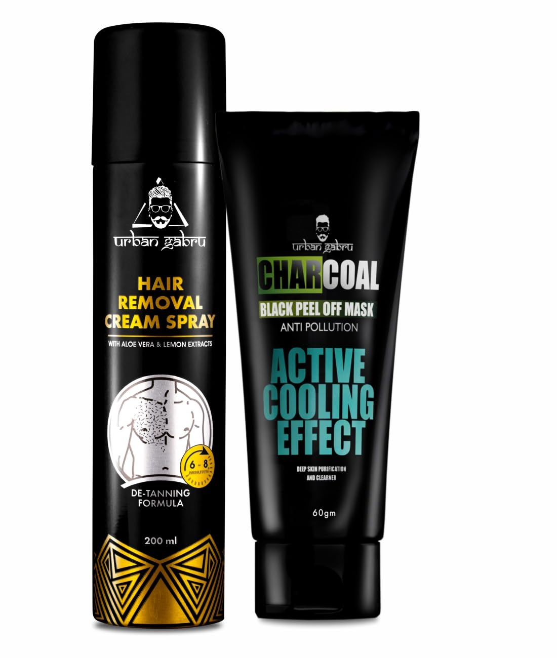 Urban Gabru Peel Off Mask - Easy application for glowing skin