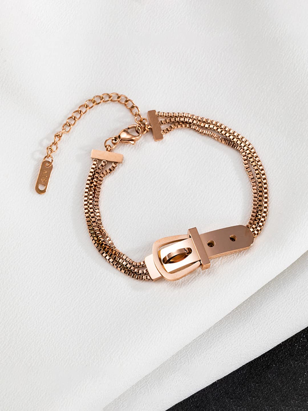 Yellow Chimes Rose Gold Bracelet - Perfect for Everyday Wear