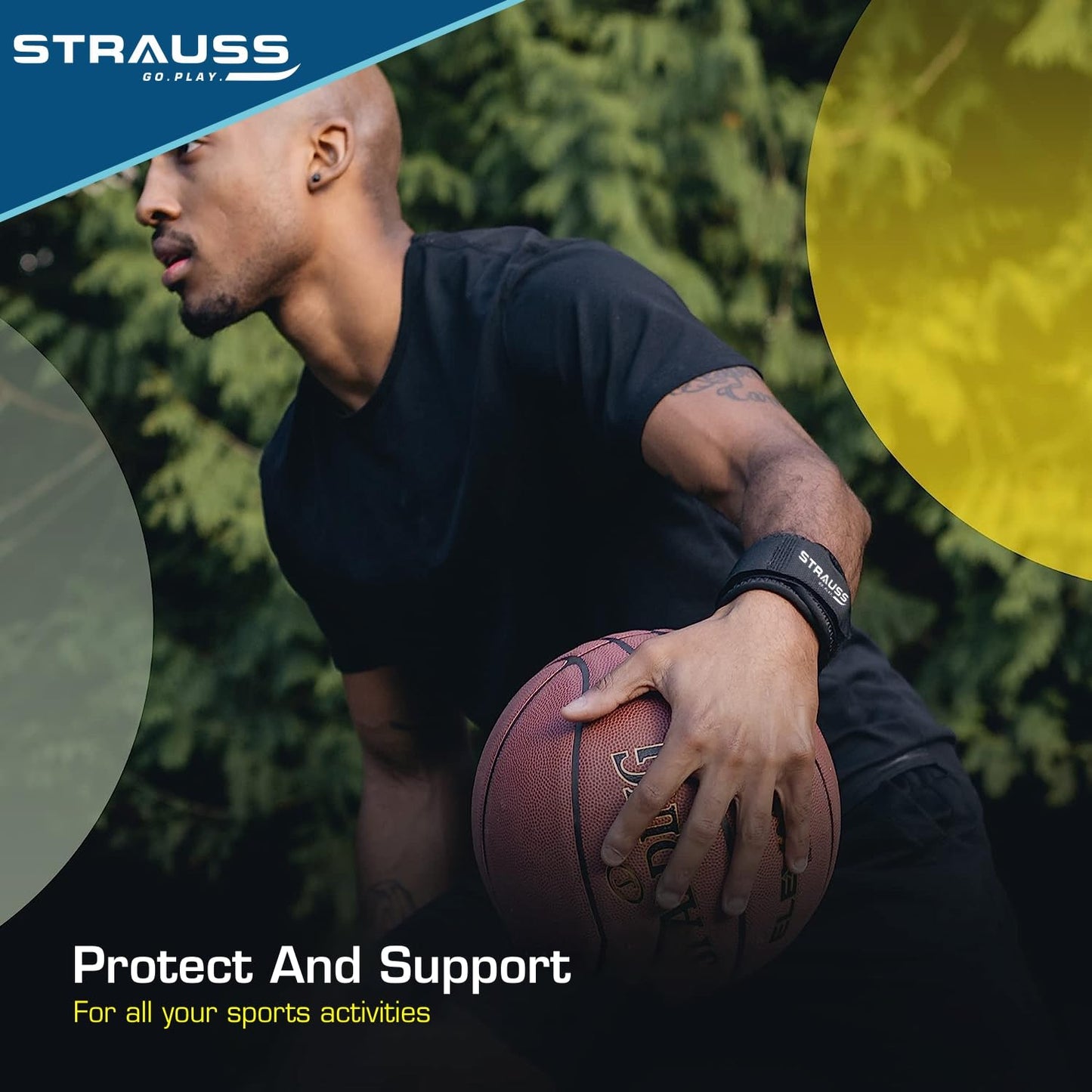 Strauss knee compression bandage - for crossfit training