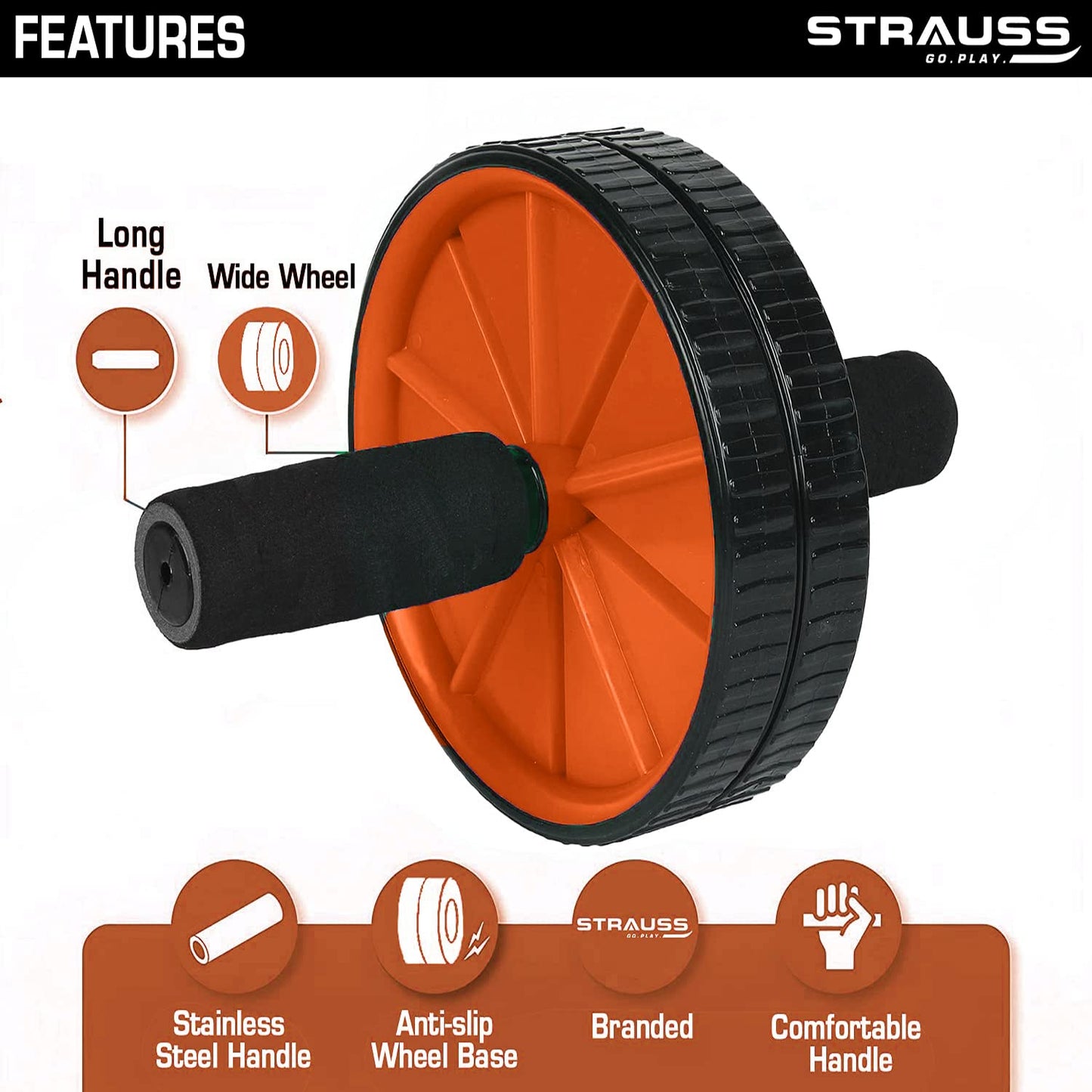 Strauss ab roller - core workout
