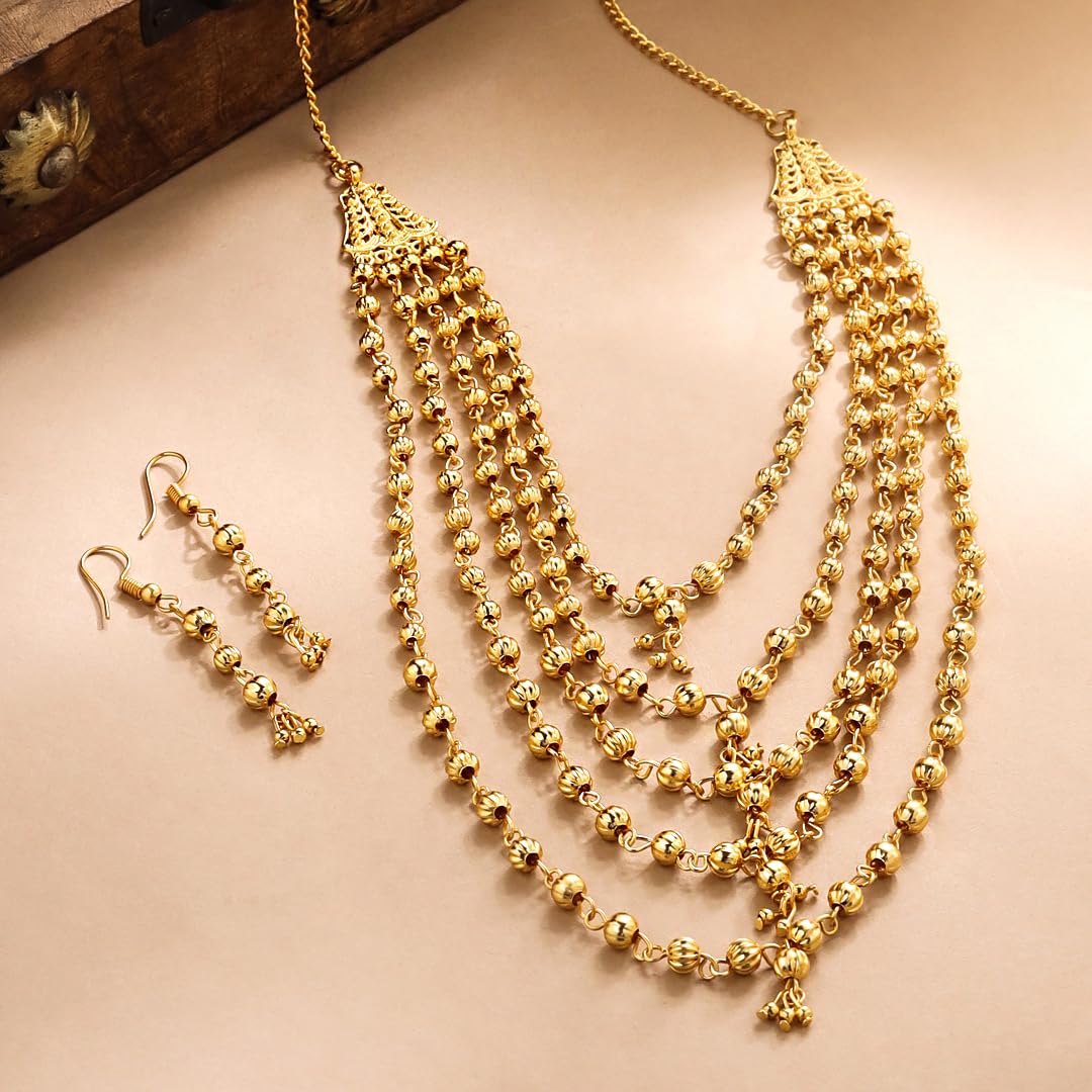 Yellow Chimes Jewellery Set - Gift for Birthday