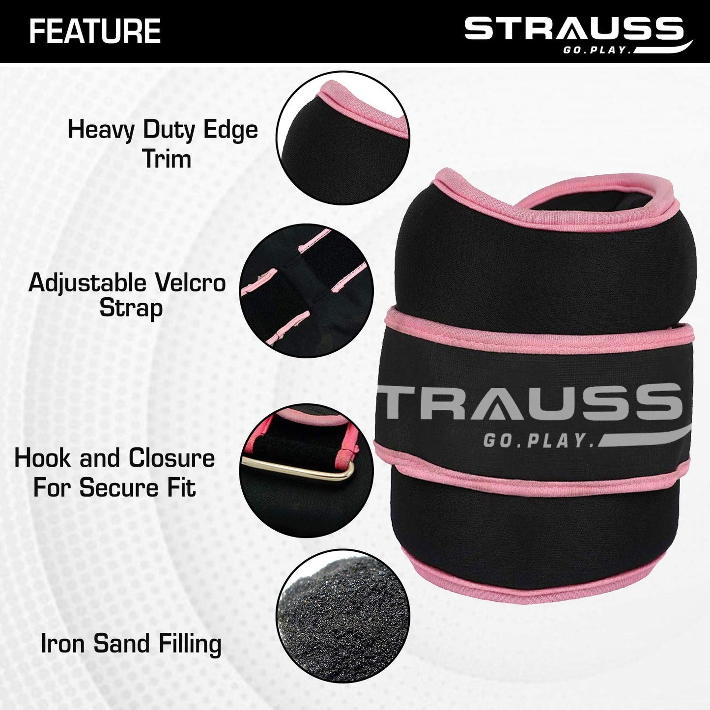 Strauss Ankle Weights - Strength Training Use