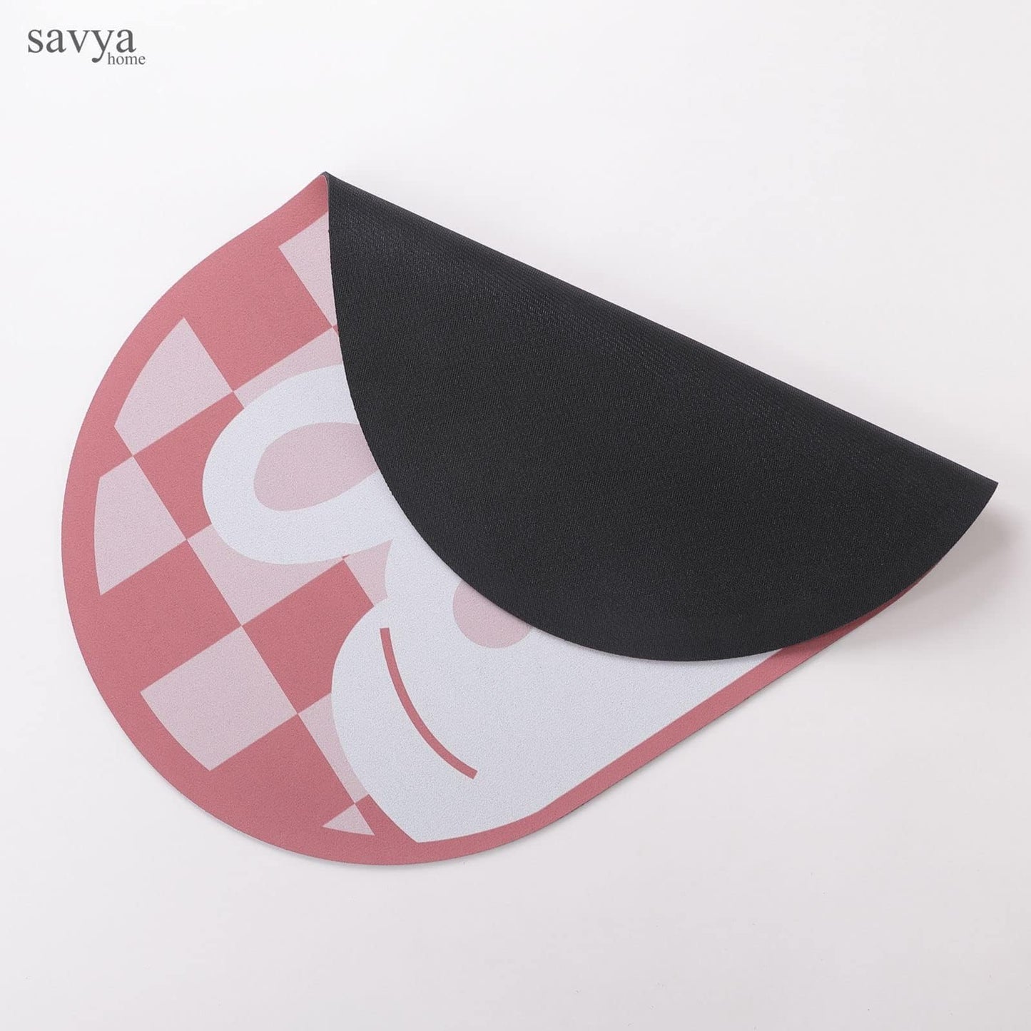 Combo: Multipurpose Anti-Skid Mat with Cute Pink Bunny Design | Size: 60 x 40 cm | Perfect for Kids' Rooms
