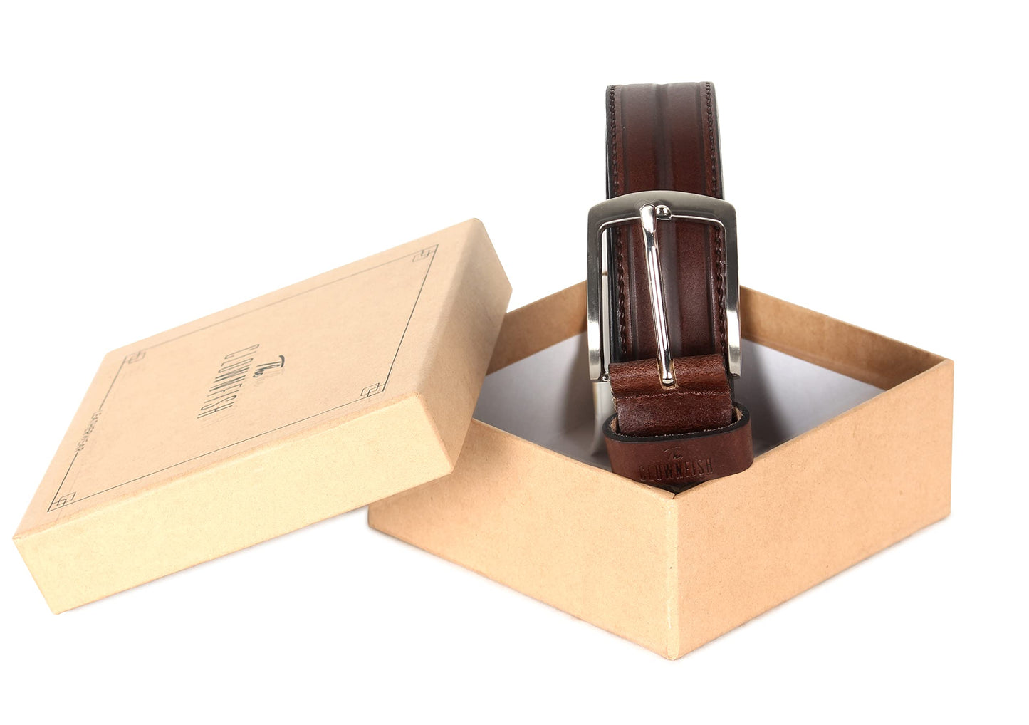 Clownfish men's genuine leather belt - Everyday wear