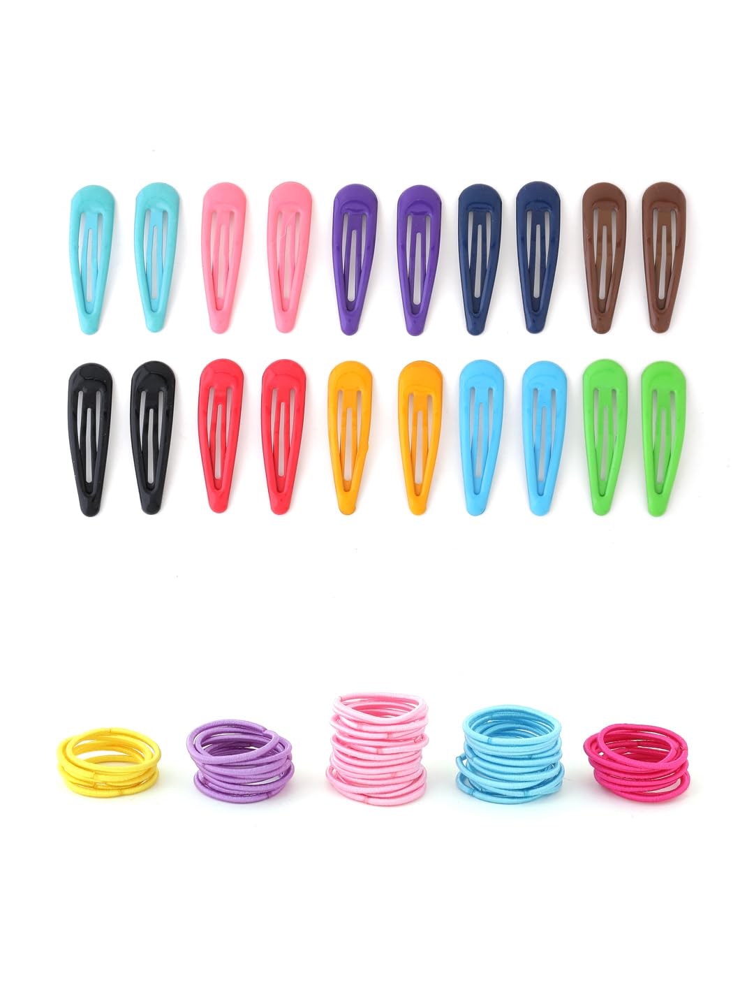 Yellow Chimes Melbees Hair Clips - party-ready hairstyles