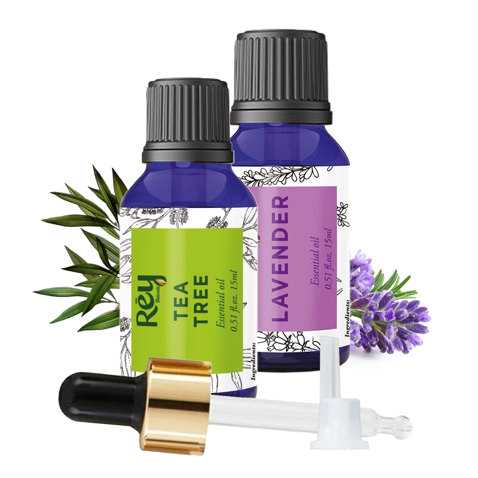 tea tree and lavender essential oil Buy Combo: Tea Tree Oil & Lavender Essential Oils – The Better Home