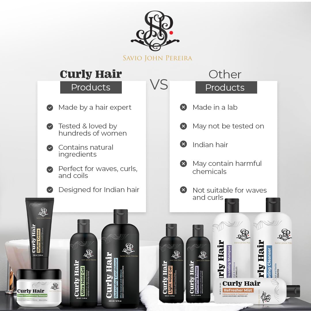 SJP Ultimate Curls Care Set - Curly Hair Care Routine