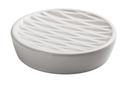 The Better Home Ceramic Soap Holder for Bathroom | Soap Holder for Kitchen Sink | Soap Stand | Bathroom Soap Holder | Bathroom Accessories (White)-Pack of 1