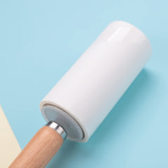 The Better Home Lint Roller for Clothes | Wooden Lint Remover for Clothes | Reusable Easy Tear Sheets | 60 Sheets Per Roll (Pack of 1 + 3 Rolls)