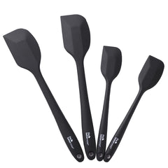 The Better Home Silicon Spatula Set for Non Stick Pans | Heat Resistant, Durable, Flexible Cookware Set | BPA Free & Odourless Non Stick Utensil Set for Cooking (Pack of 4)