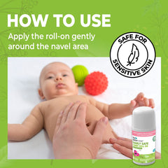The Better Home Tummy Roll On for Baby Colic Relief and Digestion 100ml | 100% Natural | Benefits of Hing, Pudina & Saunf | for Kids & New Born Babies