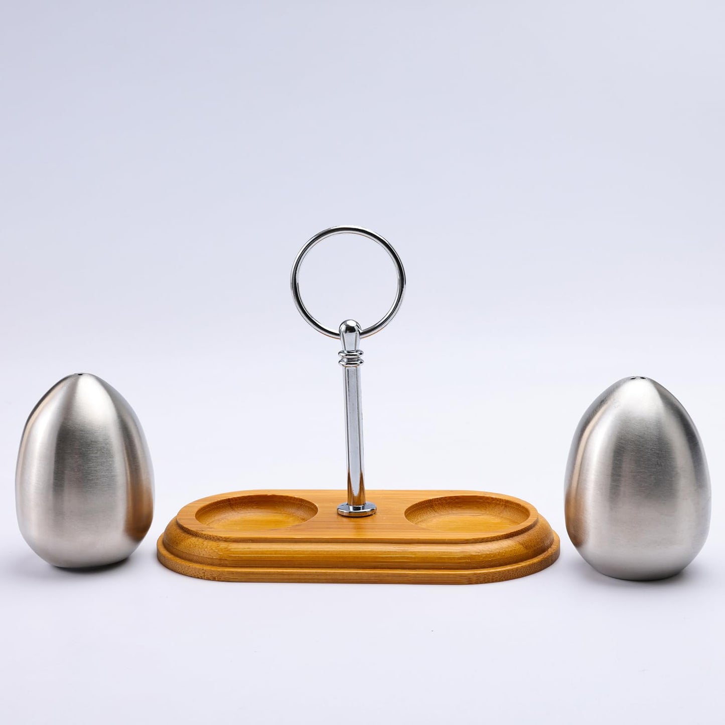 The Better Home Stainless Steel Salt and Pepper Shaker Set | Set of 2 | Silver | Salt and Pepper Dispenser Sprinkler Bottle