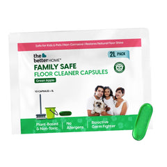 The Better Home Floor Cleaner Liquid Concentrate Capsules 2 Litres | 5 Capsules = 1 Litre | Plant-Based & Non-Toxic Floor Cleaner | Non Toxic Floor Cleaner Liquid Concentrate