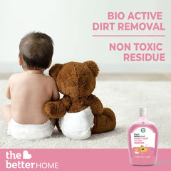 The Better Home Eco-Friendly Dishwash Liquid | Baby Bottle Cleaning Liquid and Toy Wash | 400ml)