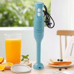 The Better Home FUMATO 250W Portable Electric Hand Blender for Kitchen | Anti Splash Technology, Stainless Steel Blades, Detachable Stem, 2 Speeds & Low Noise Operation | 1 Year Warranty (Misty Blue)