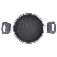 The Better Home Non Stick Aluminium Sauce Pan (1L) | Gas Cookware | Small Milk Tea Boiling Pan | Long Bakelite Handle | Easy Grip Handle | 3 Layer Non Stick Coating | Non-Toxic & Lightweight