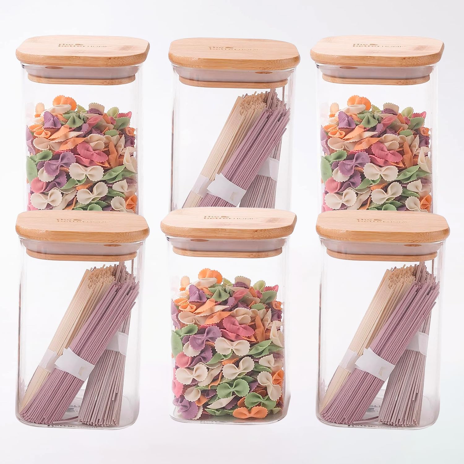 The Better Home Borosilicate Glass Jar for Kitchen Storage
