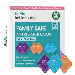 Air Freshener Cards - Pack of 6