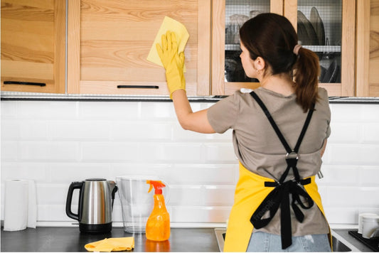 How to Clean Kitchen Cupboards and Cabinets Image
