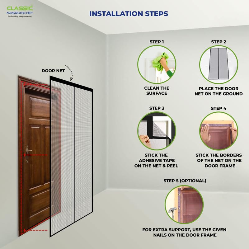 Classic Mosquito Net door net - Fresh air solution