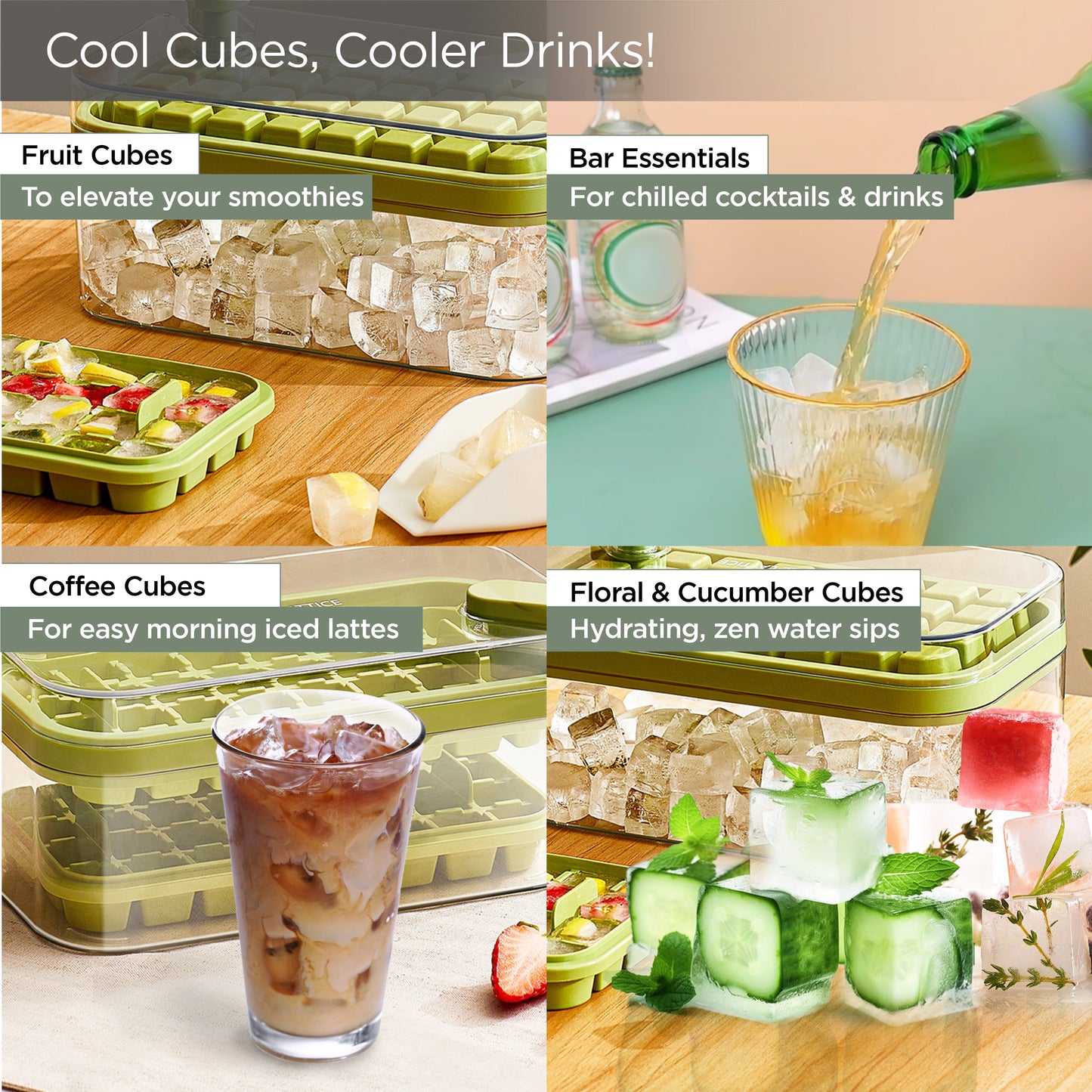 UMAI Ice Cube Trays - Organize your freezer