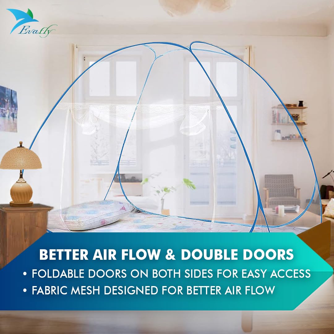 Evafly mosquito net - stylish single bed protection