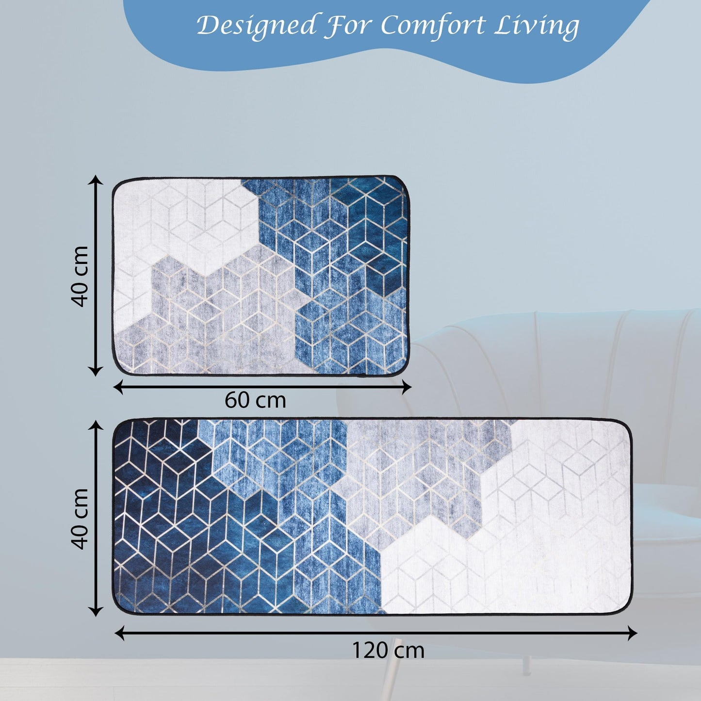 Kuber Industries Kitchen Mats - Versatile for living room decor