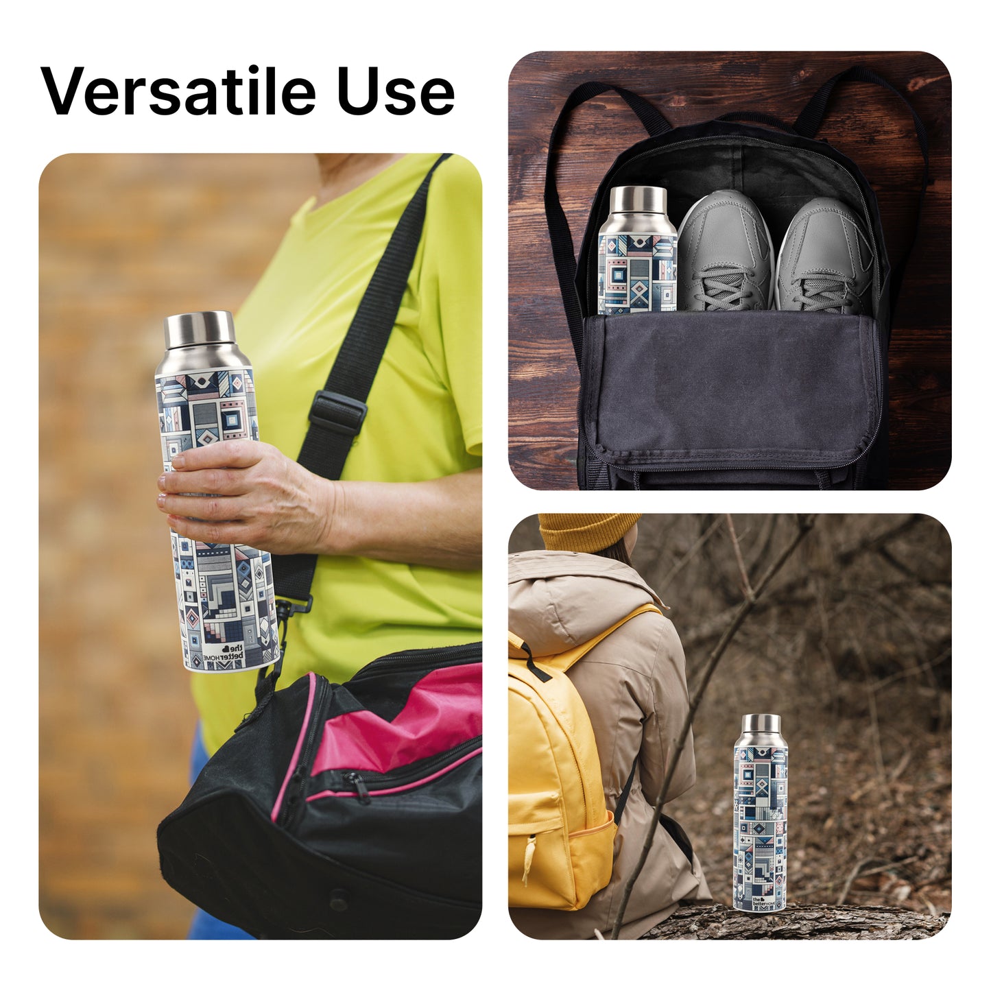 The Better Home stainless steel water bottle - school essential