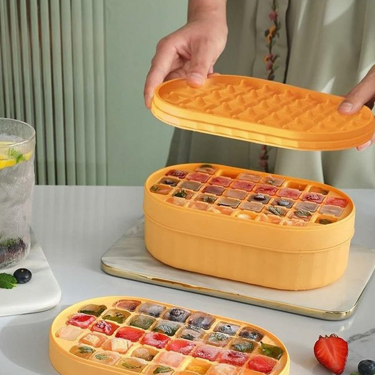 Kuber Industries ice cube trays - multipurpose for baking
