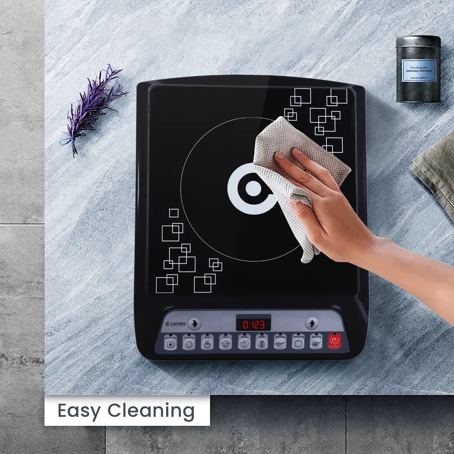 Candes Platino cooktop - energy-efficient cooking